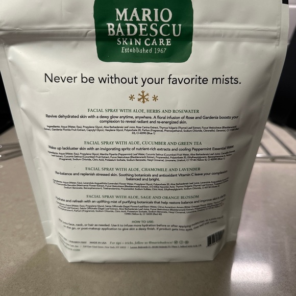 Mario Badescu holiday facial spray set - Picture 3 of 4